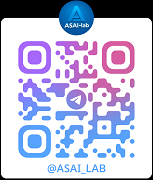 QR-код для подписки на Telegram-канал ASAI LAB